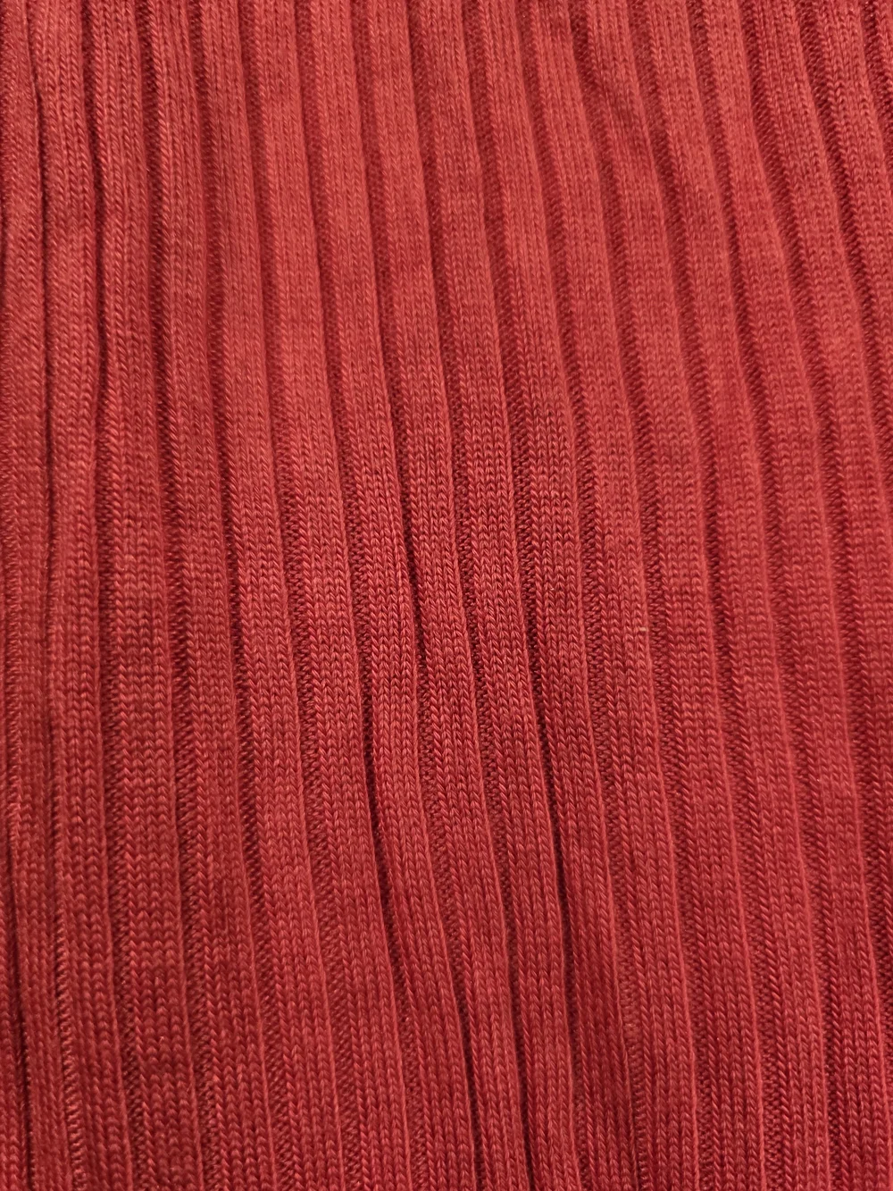 Reformation Bardot Ribbed Square-Neck Top in Apple - Picture 5 of 5